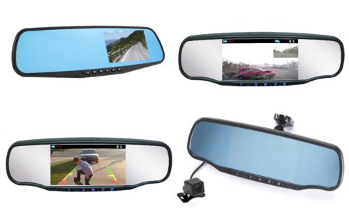 Avto ogledalo z barvno LCD kamero 12.90 Klik ponudba