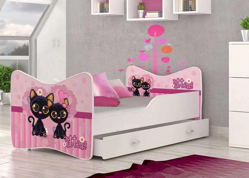Otroška postelja z različnimi motivi 160X80 z vzmetnico 149.00 Klik ponudba